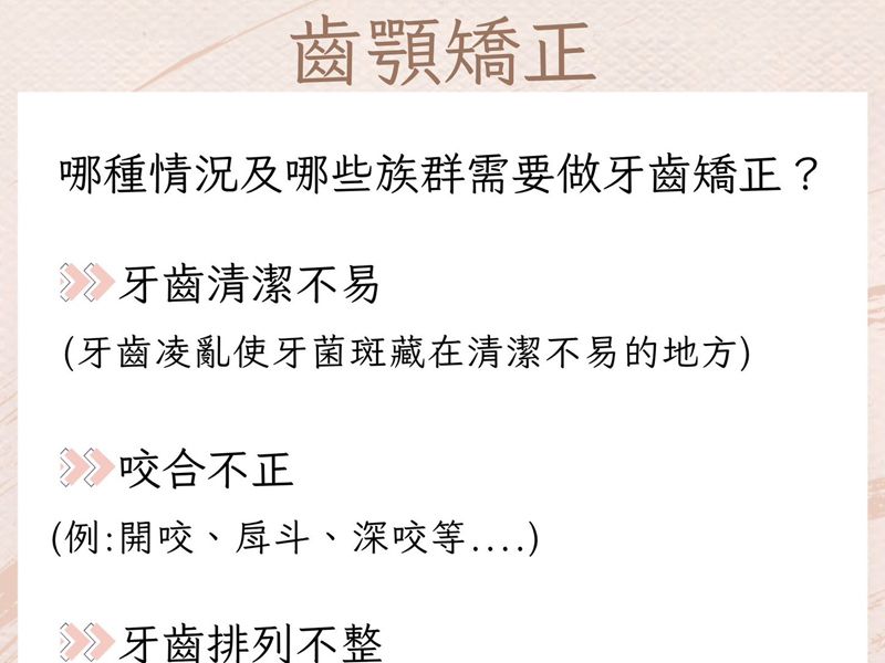 👩‍🏫矯正其實就是幫牙齒「排整齊」的過程